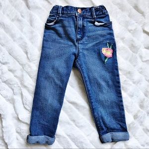 Old Navy Floral Boyfriend Jeans